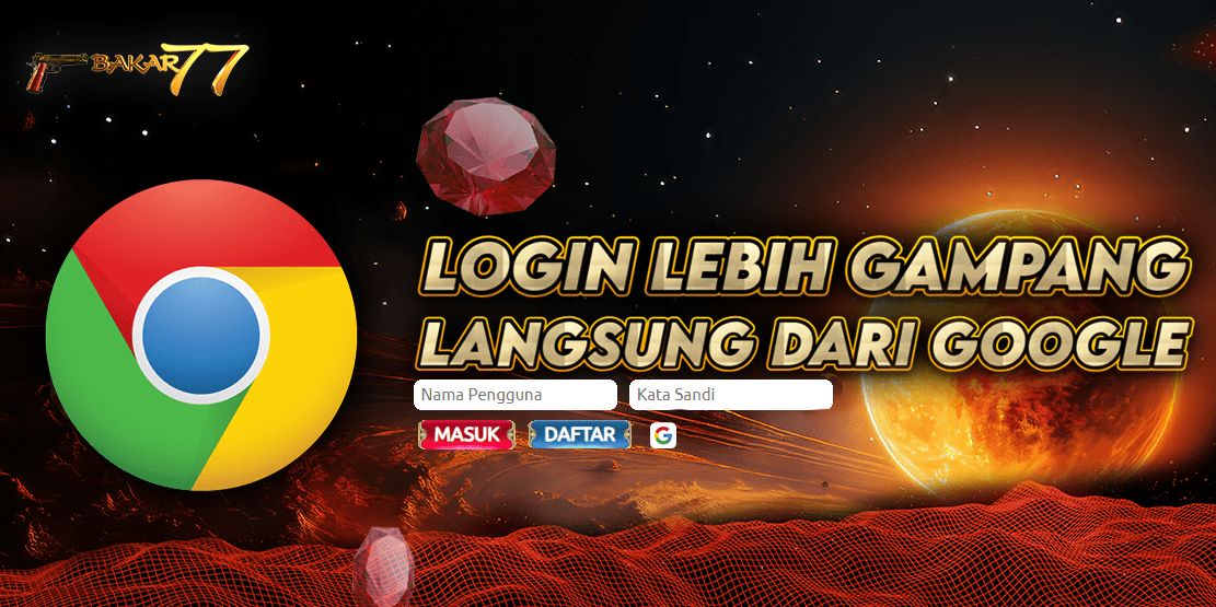 LOGIN DENGAN GOOGLE CHROME